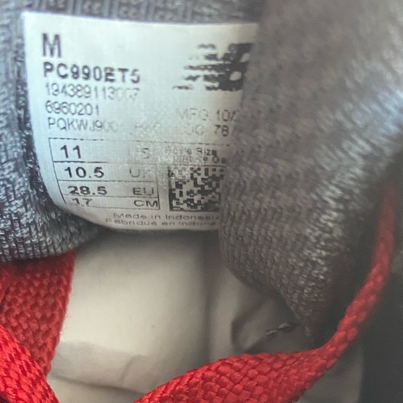 RARE New Balance 990 V5 x Shoe City x EAT Toddler Sneakers-  SZ 11 C - Picture 10 of 16